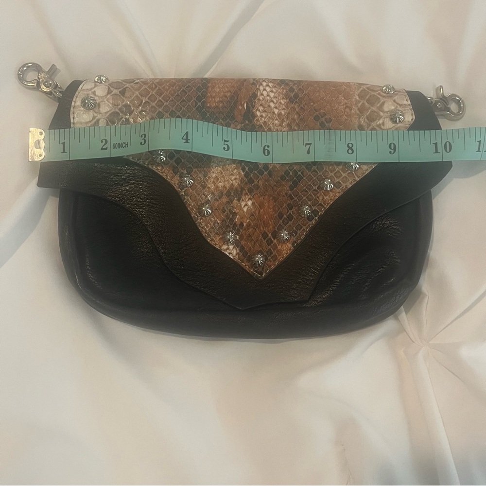 Animal Print Bag without strap Black Brown Unbranded - Picture 5 of 7